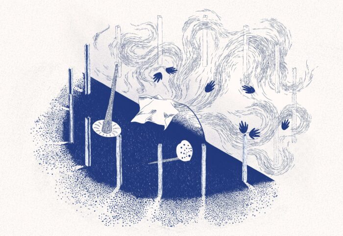 Illustration des "Cheminairs d'Ouroboros" par Alice Koté